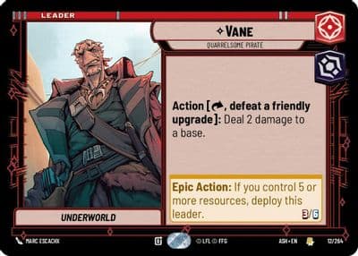 Vane - Quarrelsome Pirate