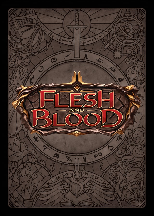 Promos, Flesh and Blood card back